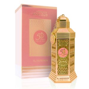 Al Haramain Rose Oud 50 Years EDP Unisex 100ml