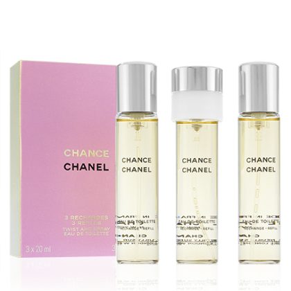 Chanel Chance EDT za ženske 3x20ml REFILL