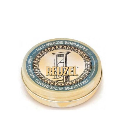REUZEL Solid Cologne Wood & Spice  trdna kolonjska voda 35 g za moške