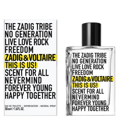 Zadig & Voltaire This Is Us! EDT Unisex 50ml