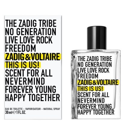 Zadig & Voltaire This Is Us! EDT Unisex 30ml